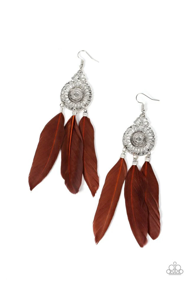 Pretty In PLUMES ~ Brown