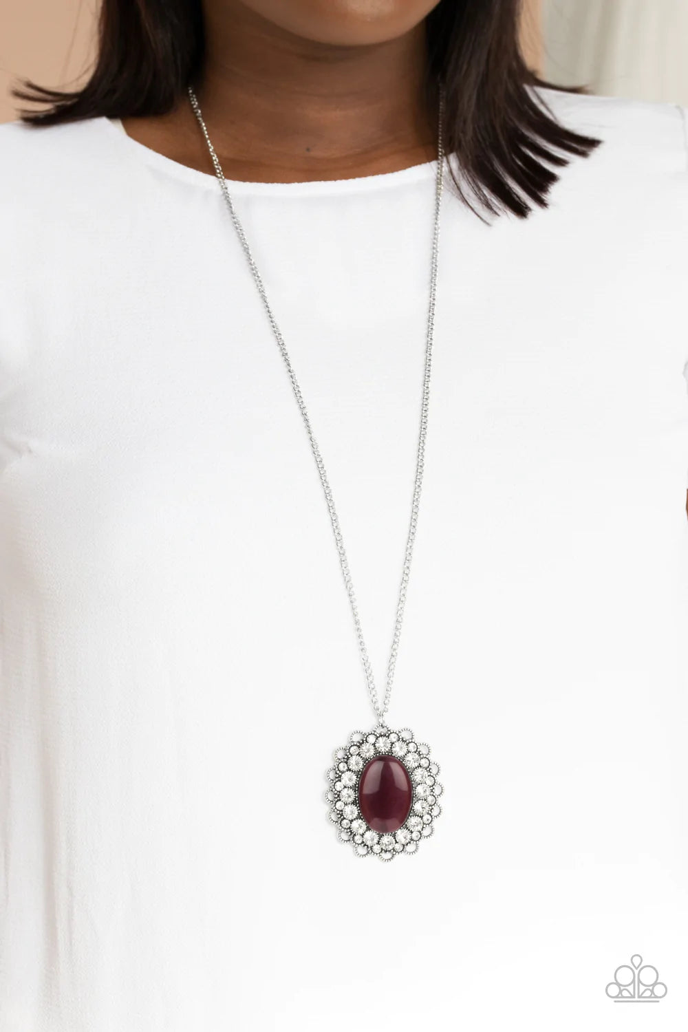 Oh My Medallion ~ Purple
