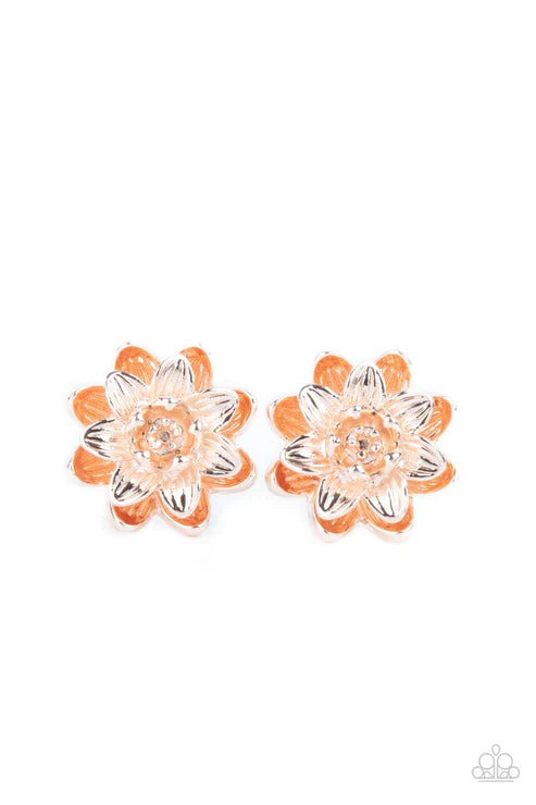 Water Lily Love ~ Rose Gold