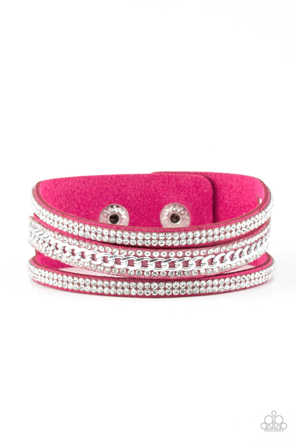 Rollin in Rhinestones ~ Pink