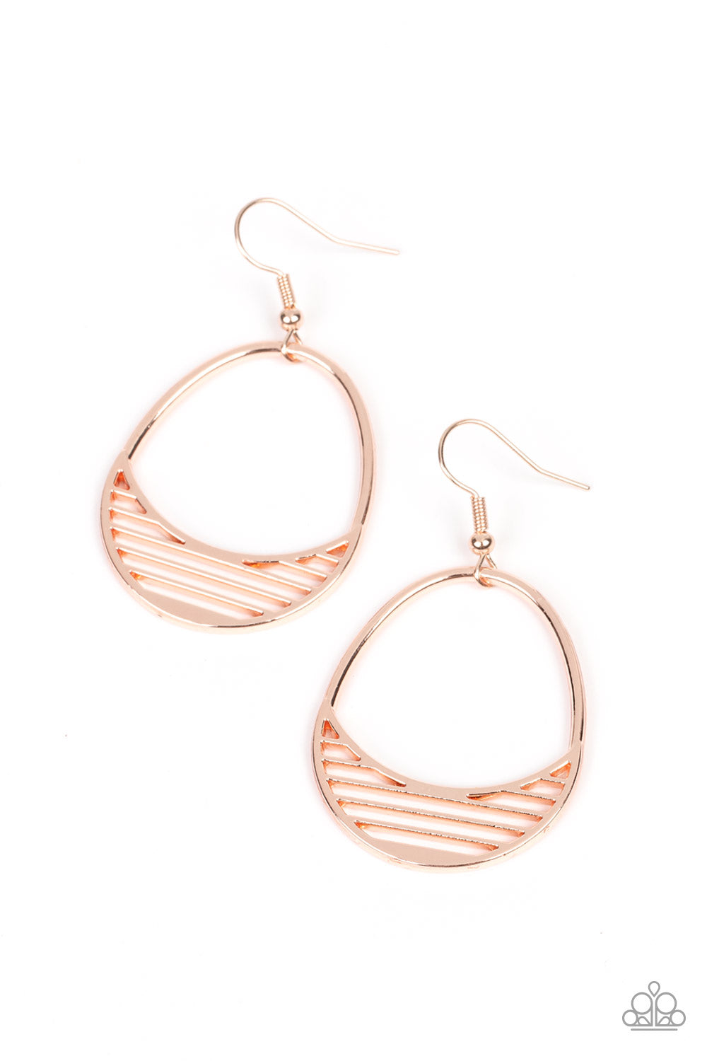 Segmented Shimmer - Rose Gold